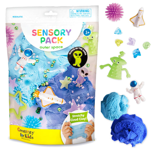 Sensory Pack Outer Space On the Go Play Set for Kids