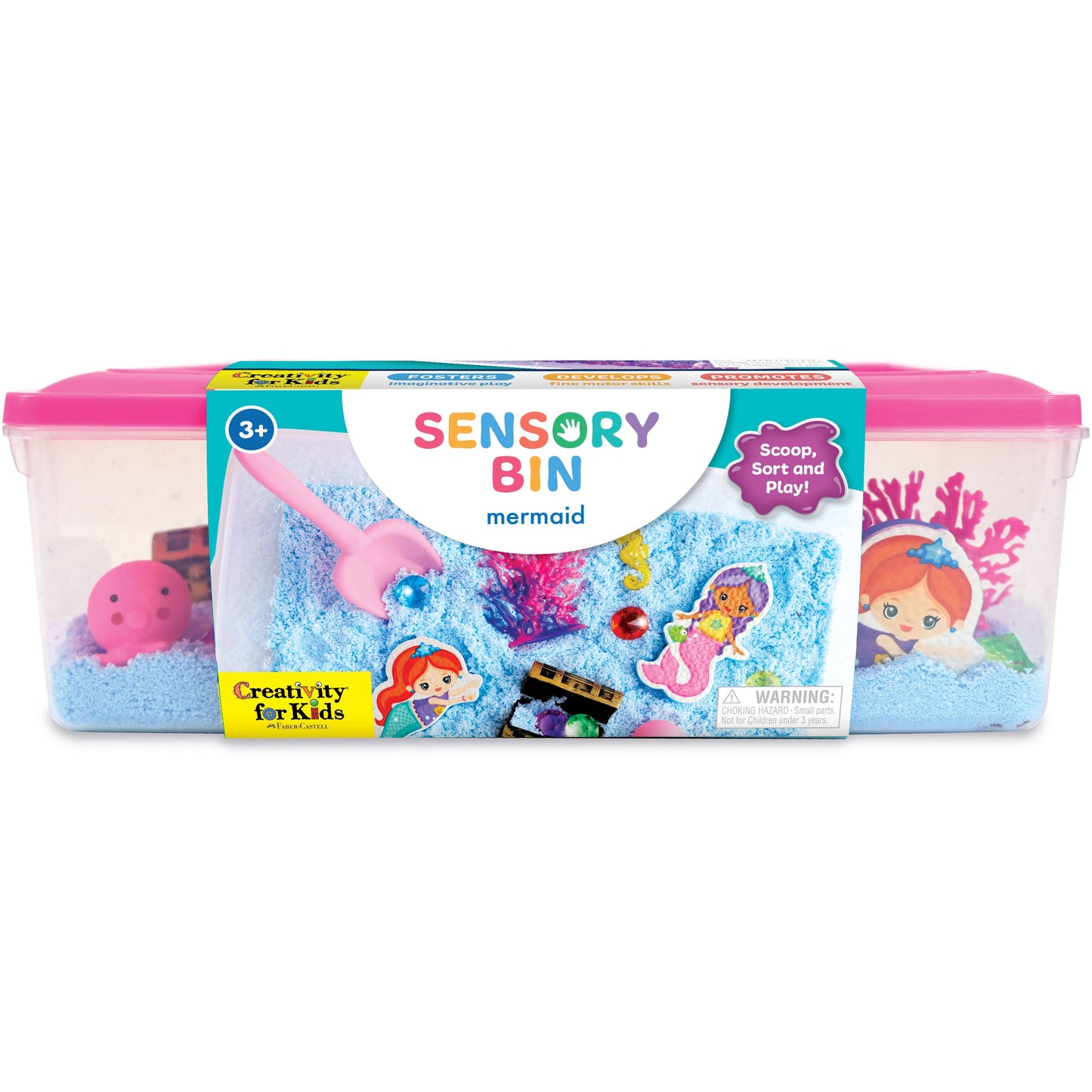 Sensory Bin Mermaid Activity Bin for Kids