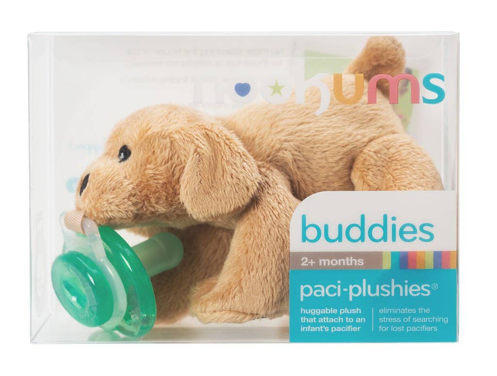 Paci-Plushies Buddies - Rufus Retriever